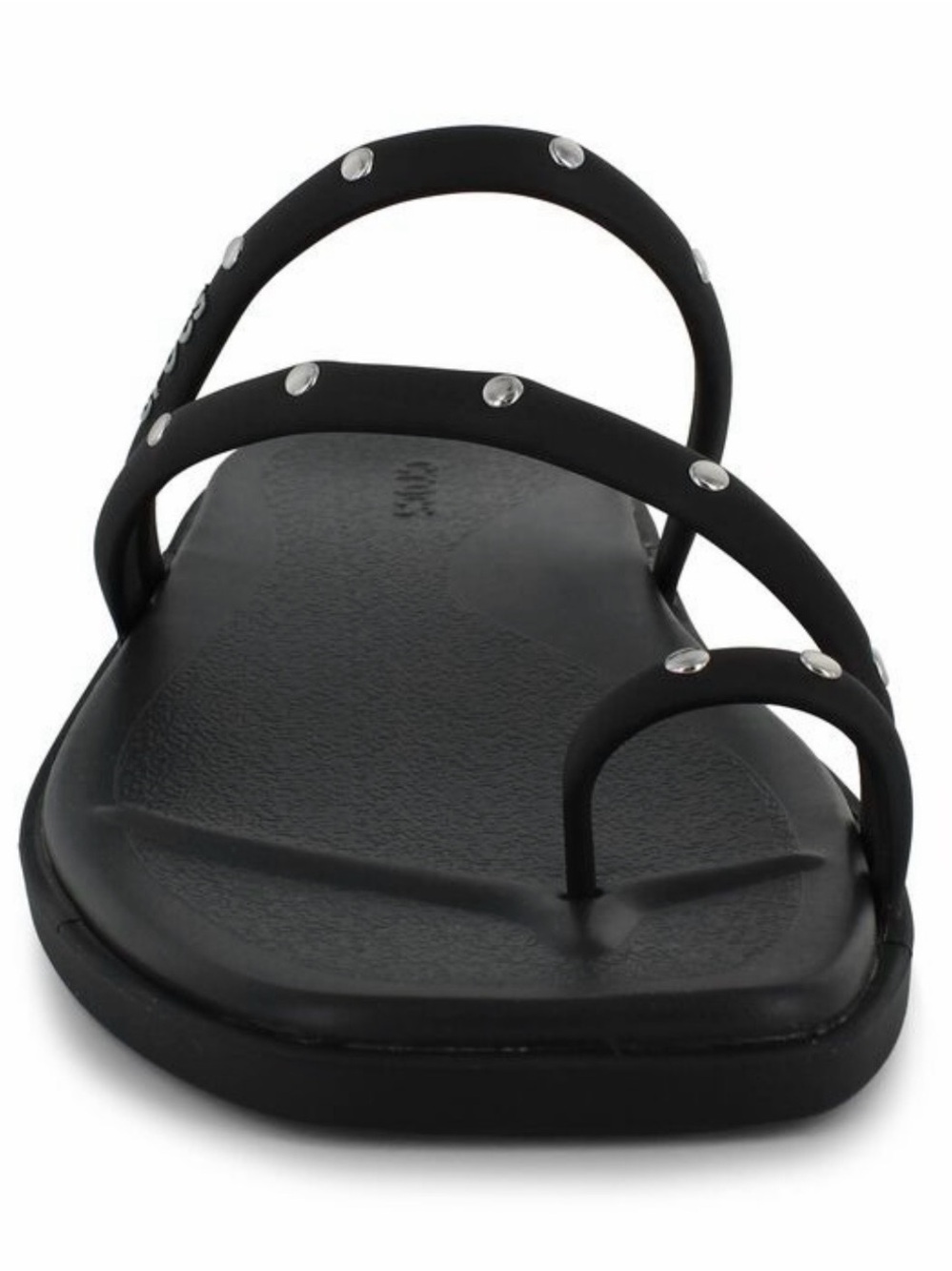 Crocs Miami Toe Loop Studded Sandal Black - Picture 3 of 3